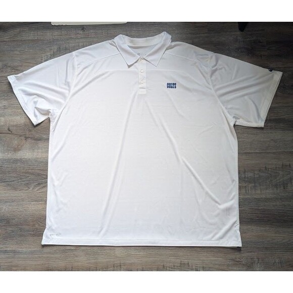 Indianapolis Colts Nike NFL On Field Apparel Dri-Fit Polo Shirt Mens 4XL NFL - Picture 1 of 7
